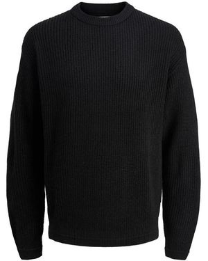 Jack & Jones Pull 12278922 KAITO-BLACK - Noir