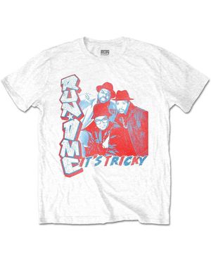 Run Dmc T-shirt It's Tricky - Blanc