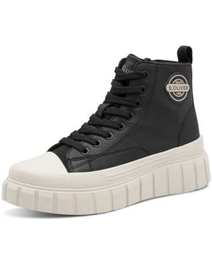 S.oliver Baskets Montantes - Noir