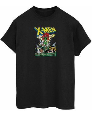 Marvel T-shirt Enter The Phoenix - Noir