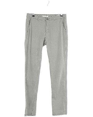 HOD Pantalon Pantalon droit en coton multicolore - Gris