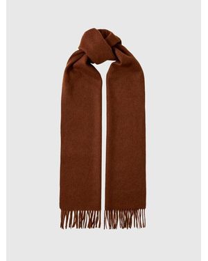 SELECTED Echarpe 16038046-m - Marron