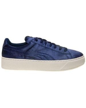 PUMA Baskets Basses Vikky Platform Vr Bl - Bleu