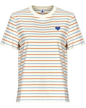 Petit Bateau T-shirt MC COL ROND - Blanc