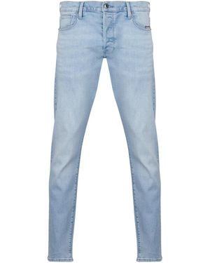 G-Star Skinny Jeans 3301 Slim - Blauw