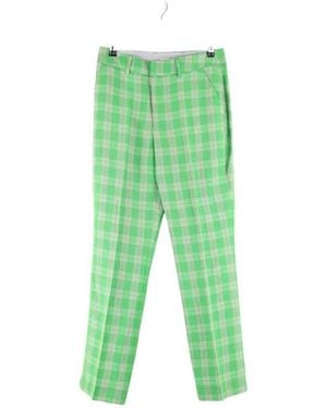 HOD Pantalon Pantalon droit en coton vert