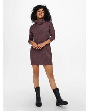 ONLY Korte Jurk 15140166 Jana-Rose - Rood