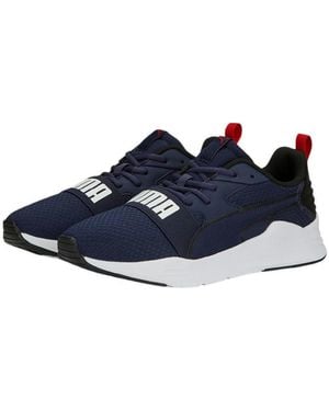 PUMA Baskets Baskets Wired Run Pure Textile - Bleu