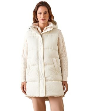 Daxon Gilets De Costume Doudoune À Capuche Sans Manches - Neutre