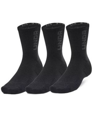 Under Armour Chaussettes Lot de 3 paires de - Noir