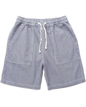 Service Works Korte Broek Short Hickory Chef - Blauw