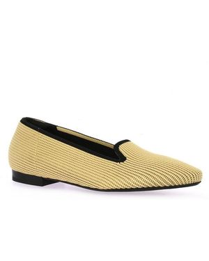 Miss Elastic Mocassins Mocassins toile - Jaune
