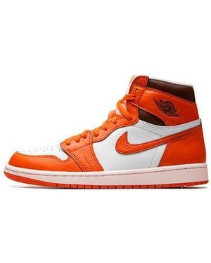 Nike Baskets montantes 1 High OG Starfish - Orange