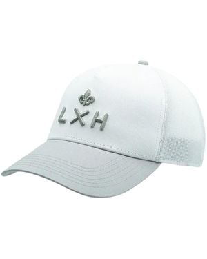 Lxh Casquette Casquette Coton Ref 65088 Gris - Bleu