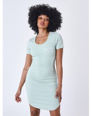 Project X Paris Robe courte Robe F237707 - Bleu