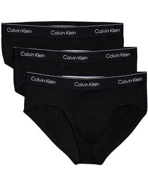 Calvin Klein Slips HIP BRIEF 3PK - Noir