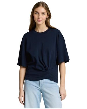 Tom Tailor T-shirt - Tee shirt noué - marine - Bleu