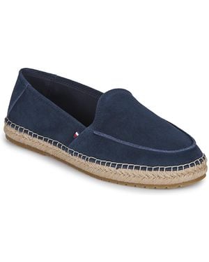 Tommy Hilfiger Espadrilles Hilfiger Flex Espa Suede Loafer - Blau