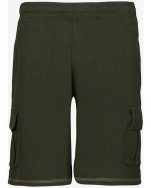Superdry Pantaloni Corti Contrast Stitch Cargo Short - Verde