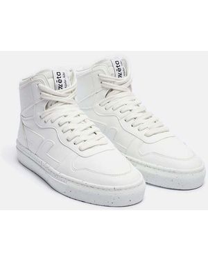 Zeta Baskets montantes Alta Blanc