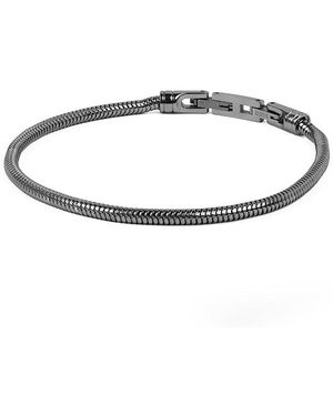 Gemini Bracelets Bracelet Sedo Black Snake M-L - Métallisé