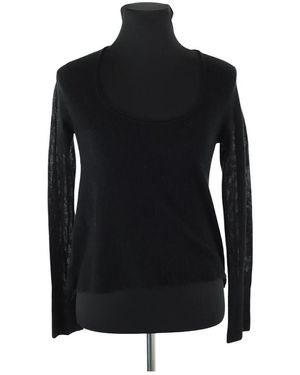 Saint Laurent Blouses Top en cachemire noir