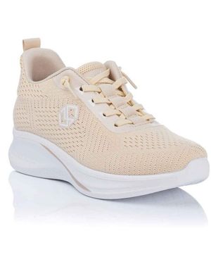 Mysoft Baskets Chaussures de fitness - Gel souple - Blanc