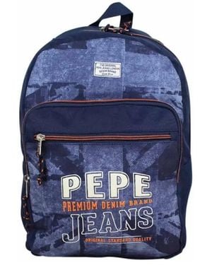 Pepe Jeans Sac à main Sac au dos drapeau Anglais bleu 65623 (1s)