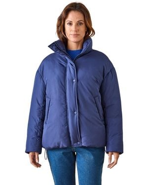 Daxon Veste Doudoune Courte - Bleu