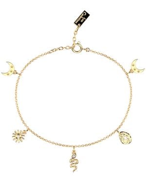 Les Georgettes Bracelets Bracelet Les Cadettes Doré Pampilles Mystiques - Métallisé