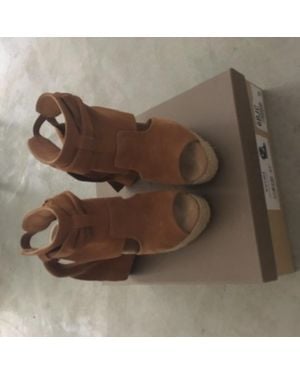 Kanna Sandales Compensées Sandales Compensées - Marron