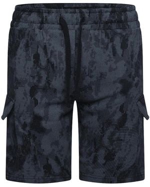 Crosshatch Short Cardon - Bleu
