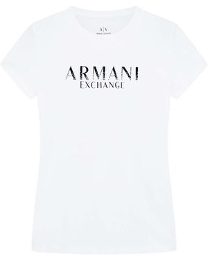 EAX T-shirt T-Shirt - Blanc
