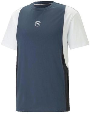 PUMA T-shirt T-shirt KING blanc - Bleu