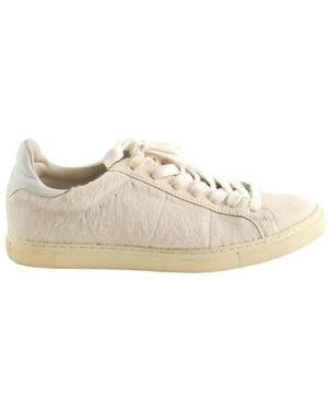 IRO Baskets Basses Baskets En Cuir Écrues - Blanc