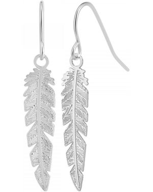 Sc Crystal Boucles oreilles B4271-ARGENT - Blanc