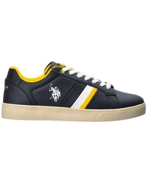 U.S. POLO ASSN. Lage Sneakers Kris003Blk - Blauw