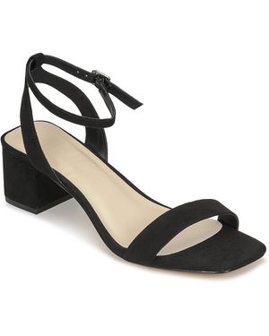 ONLY Sandales ONLHANNA- 1 LIFE PU HEELED SANDAL - Noir
