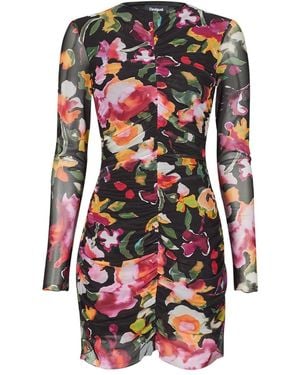 Robes courtes et mini Desigual pour femme Reductions en ligne jusqu a 70 Lyst