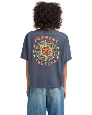 Element T-Shirt Dandelion - Bleu