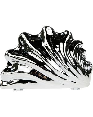 JW Anderson Shell Clutch - Black