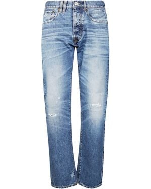 CYCLE Pantalone Con Rotture - Blue