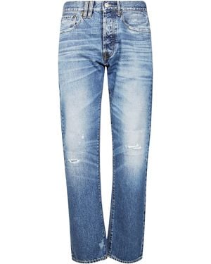 CYCLE Pantalone Con Rotture - Blue