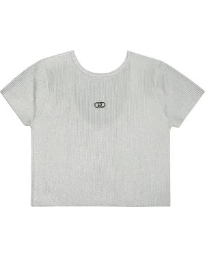 Liu Jo Blusa Manica Corta - Gray