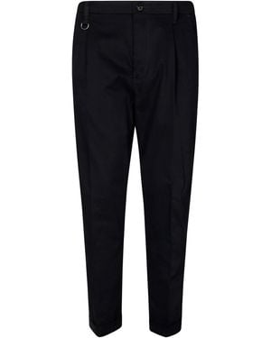 Paolo Pecora Pantalone 1 Pinces - Blue