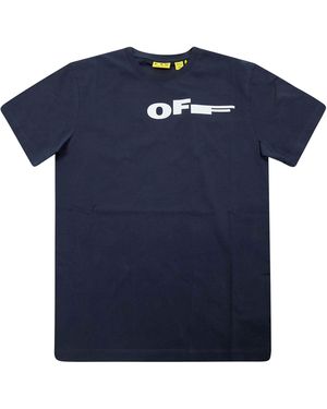 OFFWHITE T-Shirt Mm Type - Blue