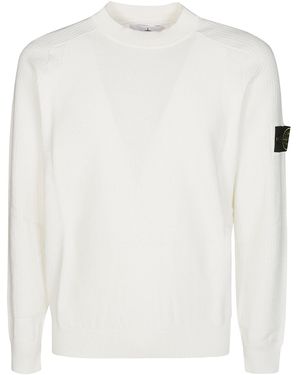 Stone Island Maglia Cambio Ppunto - Bianco