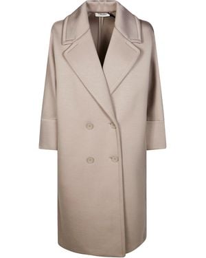 Max Mara Emma Cappotto Scuba - Neutro