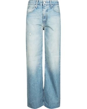 CYCLE Jeans Zoe Straight Leg Broken Natural Vintage - Blue