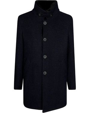 Gimo's Cappotto Collo Montone - Blu
